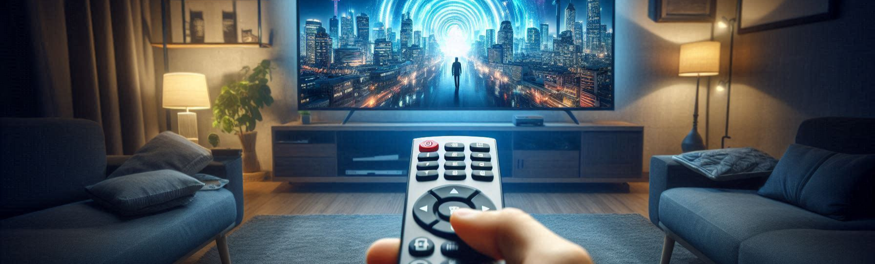 AI Generated image of Movie Recommender System